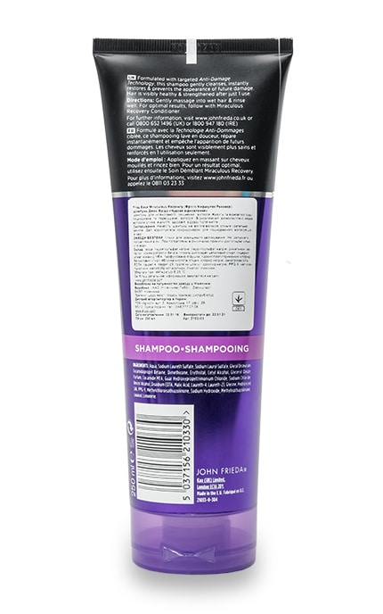 JOHN FRIEDA-Шампунь John Frieda Замечательное восстановление-5037156210330