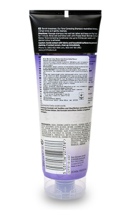 JOHN FRIEDA-Шампунь John Frieda Sheer Blonde для нейтрализации желтизны-5037156227376