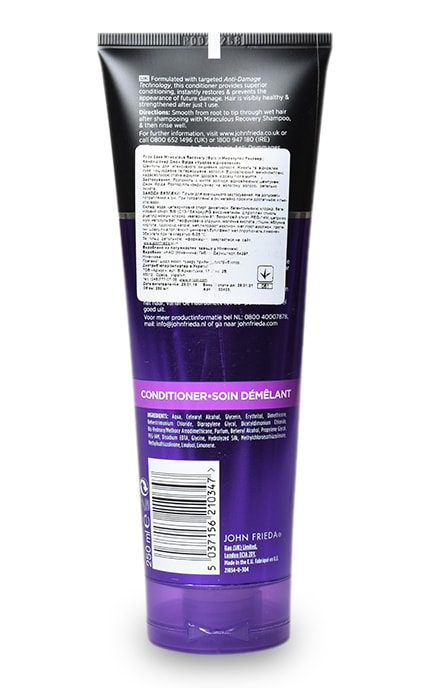 JOHN FRIEDA-Кондиціонер John Frieda Frizz ease Чудове відновлення-5037156210347