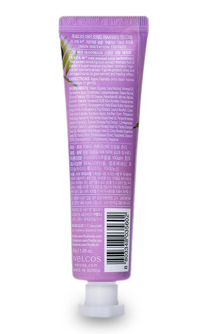 WELCOS FRUDIA-Крем для рук Frudia My Orchard Acai Berry Hand Cream-8803348035602