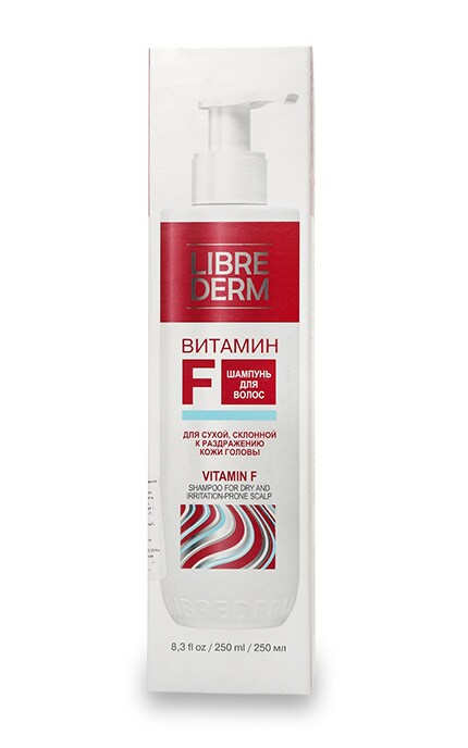 LIBREDERM-Шампунь Librederm Витамин F для питания и восстановления волос-4620002183455