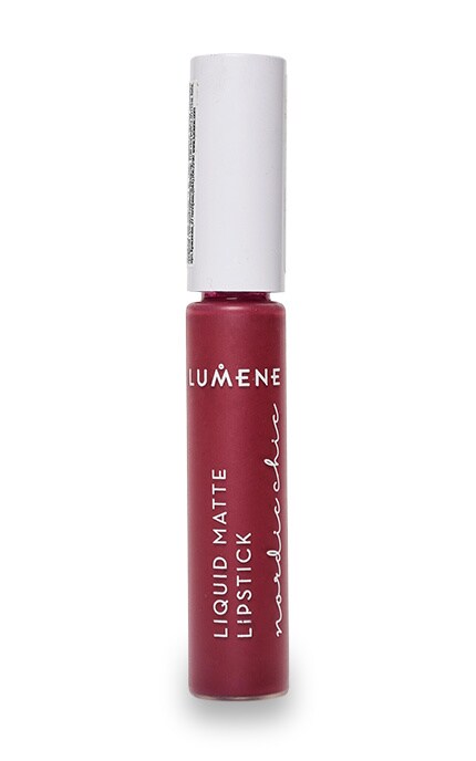 LUMENE-Помада Lumene Nordic Chic Liquid Matte Lipstick матовая жидкая, тон 2 Nordic Berry-6412600859423