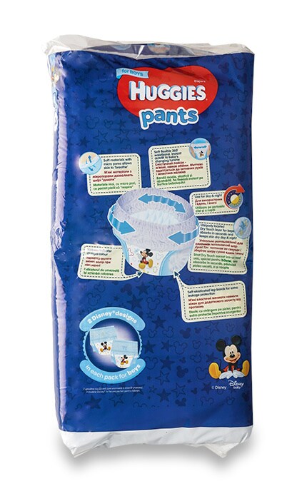 HUGGIES PANTS-Подгузники-трусики для мальчиков Huggies Pants, размер 4 (9-14 кг)-5029053547534