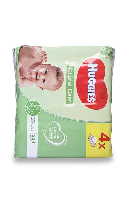 HUGGIES-Серветки вологі Huggies Natural Care Дитячі-5029053550183
