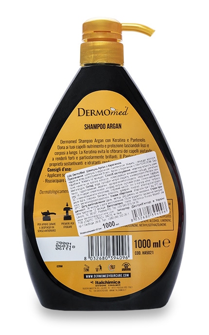 DERMO MED-Шампунь DermoMed Арган с кератином-8032680394096