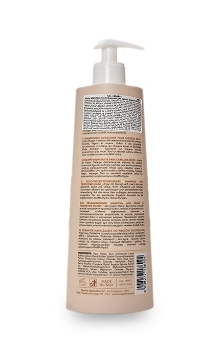 ALAMA-Шампунь Alama Professional Hydra Увлажняющий С аргановым маслом Для сухих волос-8008277186924