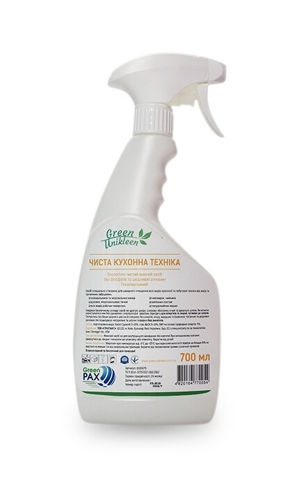 GREEN UNIKLEEN-Спрей для мытья кухни Green Unikleen Чистая техника-4820164770054