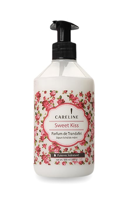 CARELINE-Жидкое мыло Сareline Мускус-роза-7290102991792