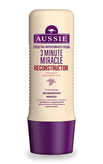 AUSSIE-Реконструктор для волос Aussie 3 Minute Miracle-5410076390779