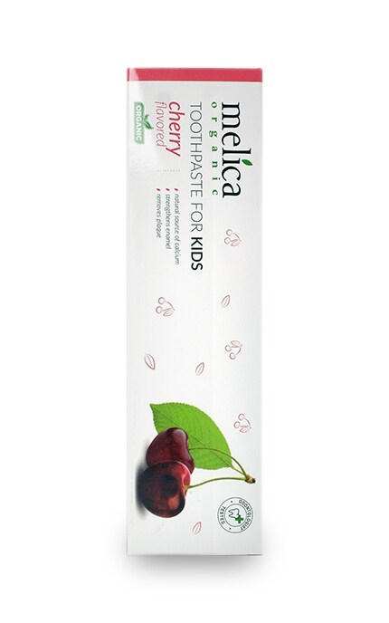 MELICA ORGANIC-Зубная паста Melica Organic детская «Вишня» -4770416002269