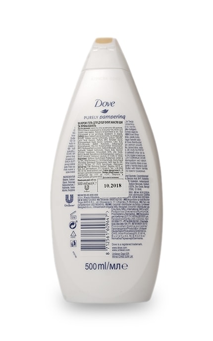 DOVE-Крем-гель для душу Олія ши та ваниль Dove -8712561609647