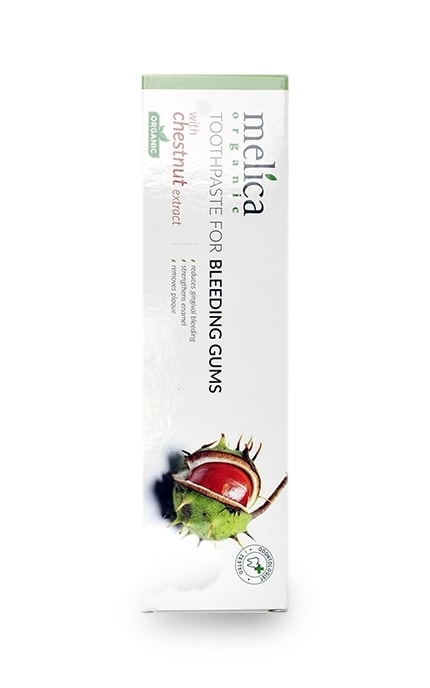 MELICA ORGANIC-Зубна паста Melica Organic для кровоточивих ясен з екстрактом каштану-4770416002252