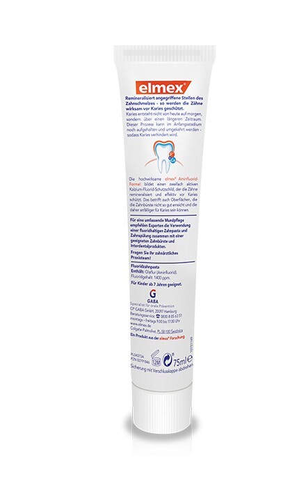 ELMEX-Зубная паста Elmex Защита от кариеса -4007965015007