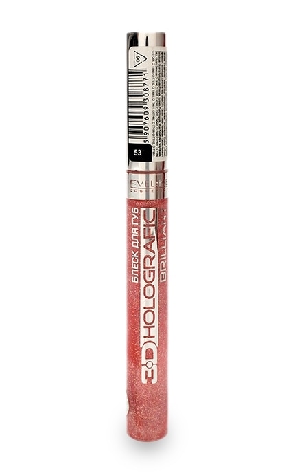 EVELINE-Блиск для губ Eveline Cosmetics 3D Holographic brilliant-5907609308771