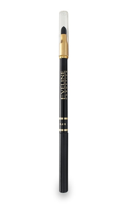 EVELINE-Карандаш для глаз Eveline Cosmetics EYE MAX PRECISION Черный-5907609333704