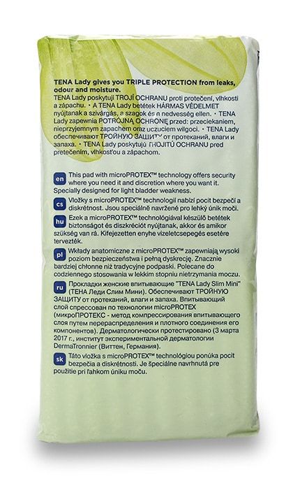 TENA-Прокладки урологічні TENA Lady Slim Mini, 20 шт.-7322540852486
