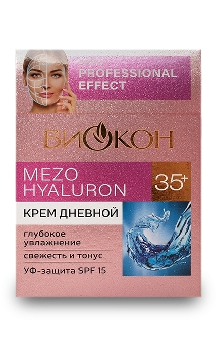 БИОКОН-Крем для лица Биокон Mezo Hyaluron дневной 35+-4820160037311