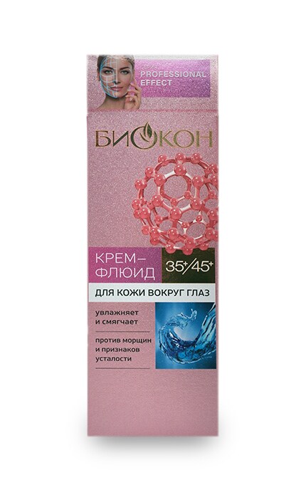 БИОКОН-Крем-флюид для кожи вокруг глаз Биокон 35+/45+-4820160037601