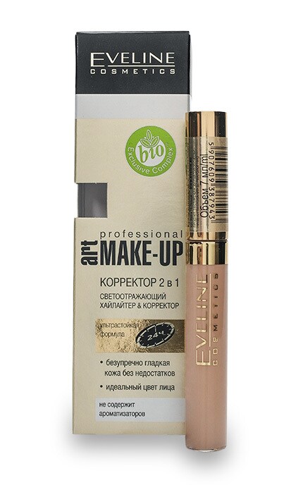 EVELINE-Корректор для лица Eveline Art Make up оттенок 07 Ivory-5907609387943