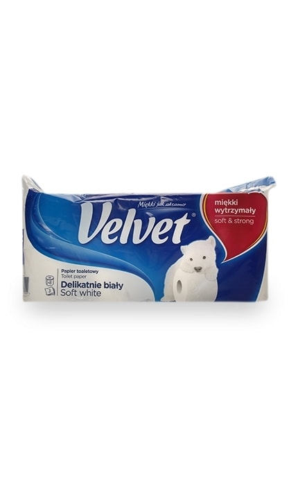 VELVET-Папір туалетний Трьохшаровий Делікатний Velvet-5901478999009