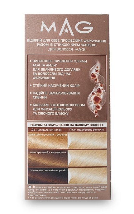 M.A.G.-Стійка крем-фарба для волосся M.A.G. Скандинавський блонд 12.0-4823001606271