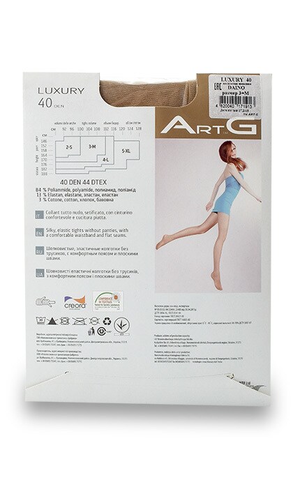 ART G-Колготки Luxury Daino 40 Den, розмір (3-M)-4820040171913