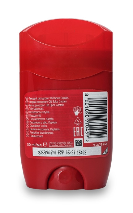 OLD SPICE-Дезодорант-антиперспірант Old Spice Captain твердий -8001090970459