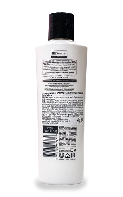 TRESEMME-Кондиционер для волос разглаживающий Tresemme Keratin Smooth-8714100917374