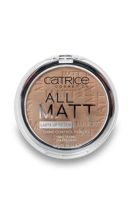 CATRICE-Пудра для обличчя матуюча Catrice All Matt Plus 025 Sand Beige 10 г-4250587793338