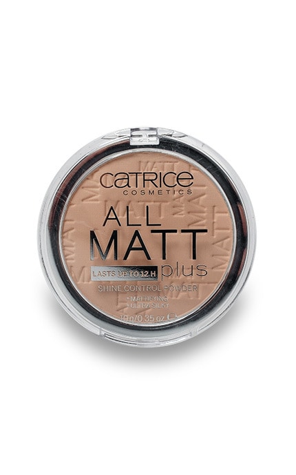 CATRICE-Пудра для обличчя матуюча Catrice All Matt Plus 010 Transparent 10 г-4250587754230