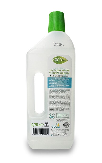 ASENS ECO-Универсальное средство для мытья Eco Line Экологичное -4820167004781