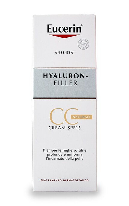 EUCERIN-Крем СС Eucerin Hyaluron Filler проти зморшок з миттєвою корекцією кольору шкіри обличчя, світлий відтінок-4005800143649