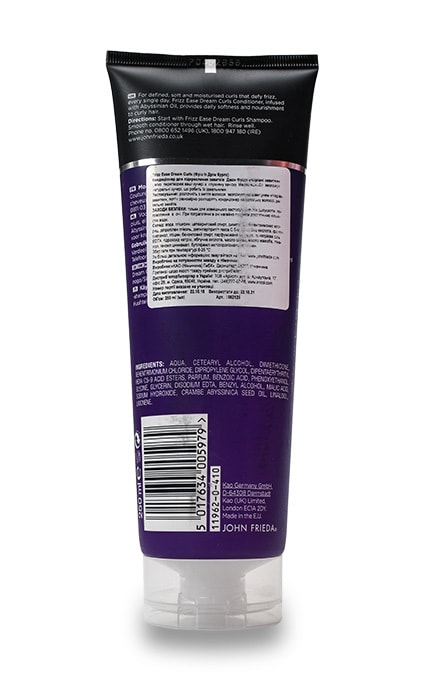 JOHN FRIEDA-Кондиціонер для підкреслення завитків кучерявого волосся JOHN FRIEDA, 250 мл-5017634005979