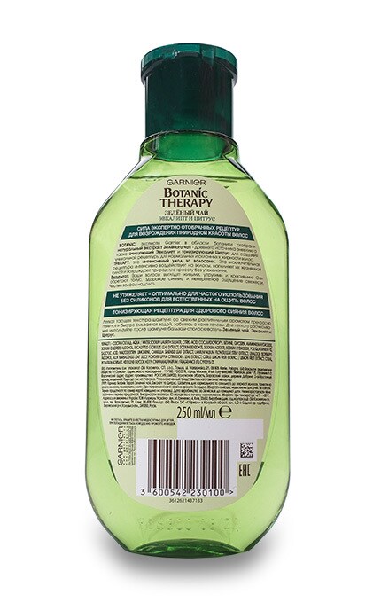BOTANIC THERAPY-Шампунь Garnier Botanic Therapy Зеленый чай, эвкалипт и цитрус-3600542230100