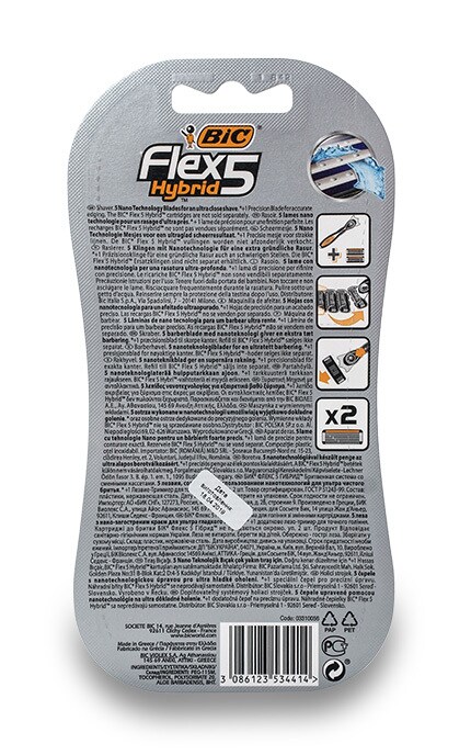 BIC-Бритва Bic Flex 5 Hybrid-3086123534414