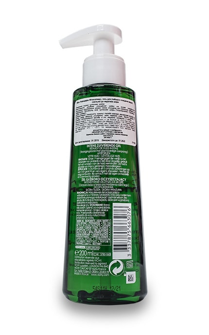 VICHY-Очищающий гель для умывания Vichy Normaderm Phytosolution Gel Purifiant Intense Peaux Grasses-3337875663076