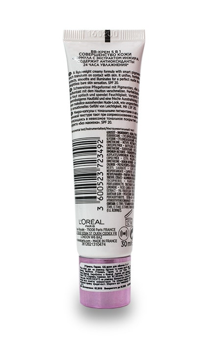 L'OREAL PARIS-ВВ-крем L'Oreal Paris BB C'est Magic Cream 5 in 1 Skin Perfector, 01 - Very Light-3600523723492