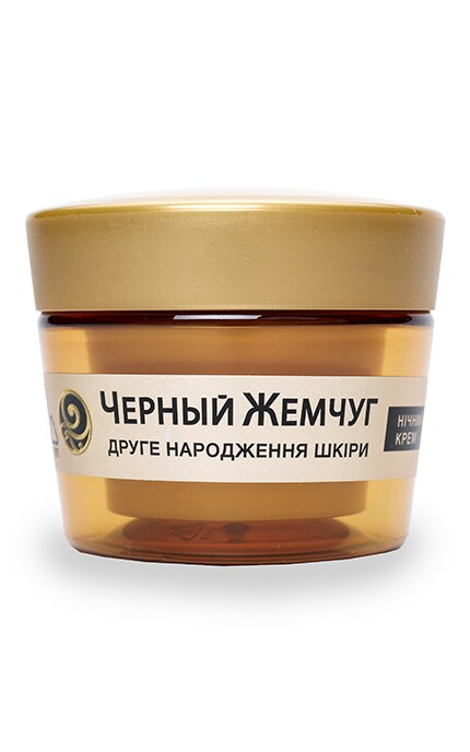 ЧЕРНЫЙ ЖЕМЧУГ-Крем Черный жемчуг Второе рождение ночной-8714100787632