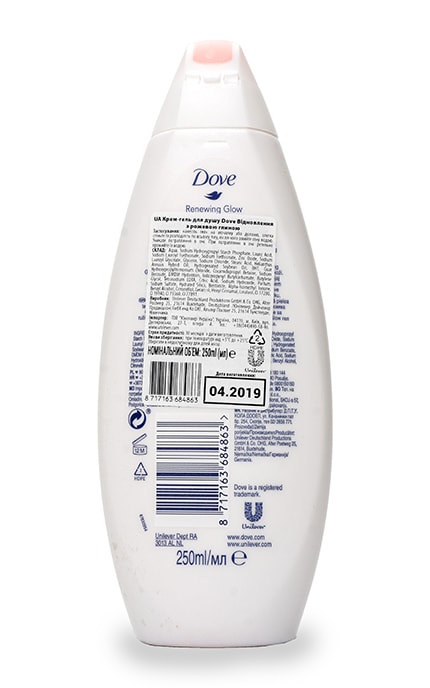 DOVE-Крем-гель для душа Dove Розовая глина-8717163684863