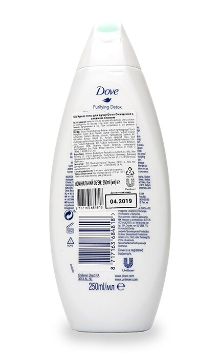 DOVE-Крем-гель для душа Dove Зеленая глина-8717163684818
