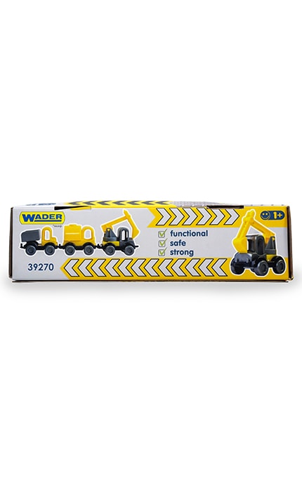 ТИГРЕС-Набір будівельних машинок Tigres Kid Cars іграшковий-4820159392704