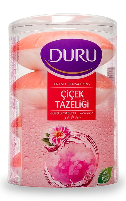 DURU-Мыло Duru Fresh Sensation Цветочная Облако-8690506494667