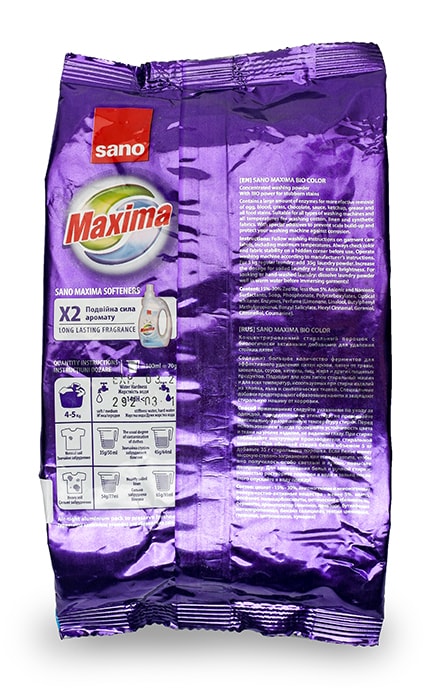 SANO-Стиральный порошок Sano Maxima Bio Color-7290000295343