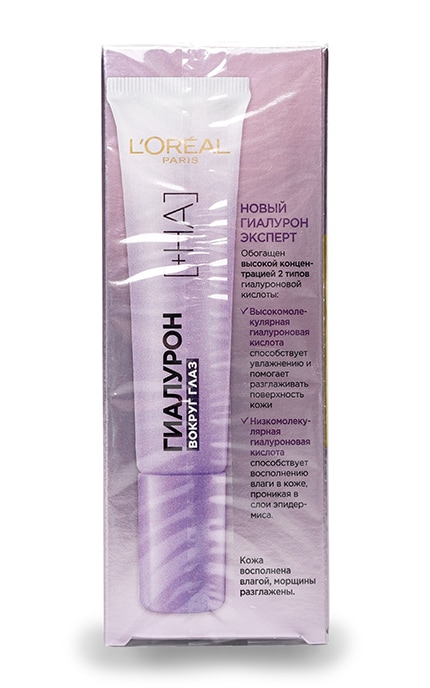 LOREAL PARIS DERMO EXPERTISE-Крем под глаза L'Oreal Paris Гиалурон Эксперт Для всех типов кожи-3600523775576