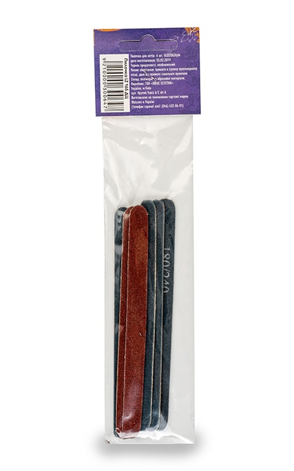 GLOSS and STYLE-Пилочки для маникюра Gloss & Style Двусторонние 180/240-9210000300647