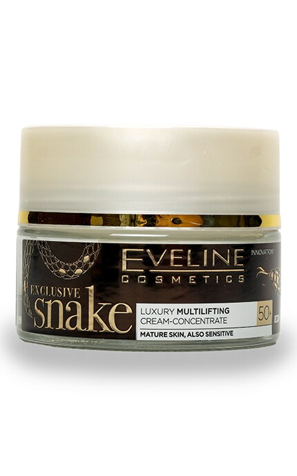 EVELINE-Крем для обличчя Eveline Cosmetics Exclusive Snake Modelling Day / Night Cream 50+-5901761986389