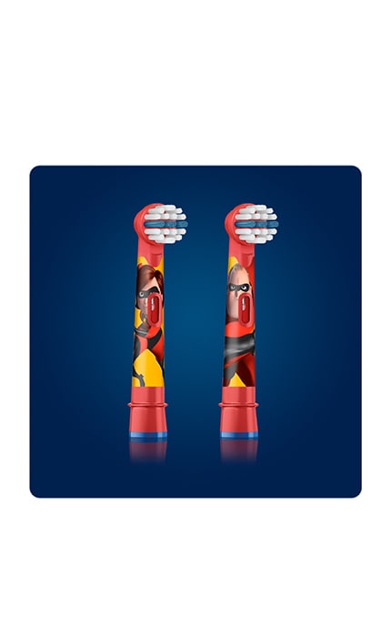 ORAL-B-Насадки для електричної зубної щітки Oral-B Stages з героями Incredibles, 2 шт.-4210201220718