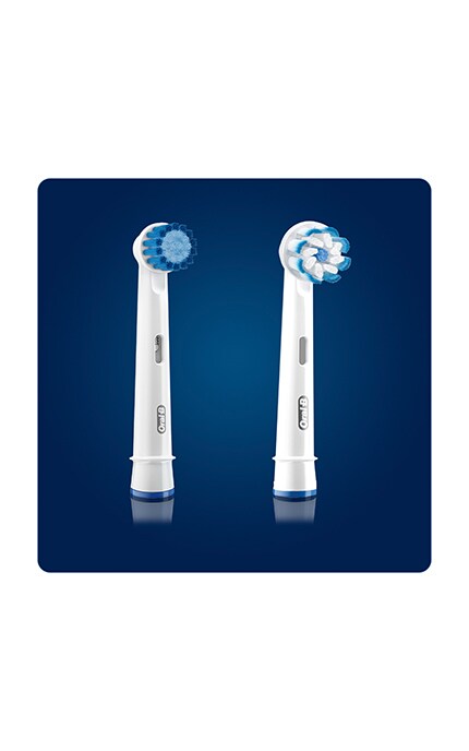ORAL-B-Сменные насадки для электрической зубной щётки Oral-B Sensitive 2 шт (1 Sensitive Clean и 1 Sensi Ultrathin)-4210201746447