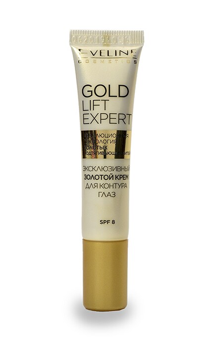 EVELINE-Золотий крем для контуру очей Eveline Cosmetics Gold Lift Expert-5901761941975
