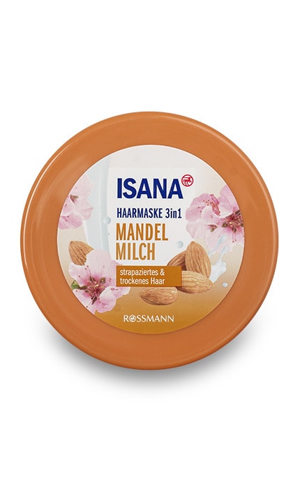 ISANA-Маска для волос Isana Миндальное молочко-4305615627441